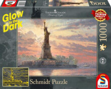Детские развивающие пазлы Schmidt Spiele Puzzle Statua Wolności o zmierzchu (59498)