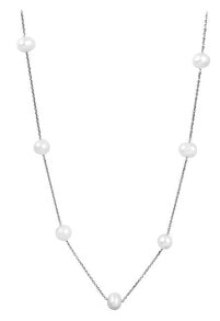 Ювелирные колье necklace made of tender 11 real pearls JL0355