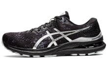 Asics Gel-Kayano 28 Platinum 舒适 防滑耐磨透气 低帮 跑步鞋 男款 石墨黑银 / Кроссовки Asics Gel-Kayano 28 Platinum 1011B342-020