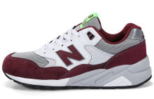 New Balance NB 580 低帮 跑步鞋 男女同款 白红 / Обувь спортивная New Balance NB 580 MRT580KJ