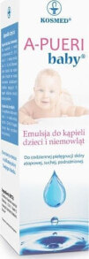 Средства для купания малышей kosmed A-Pueri Baby Emulsion Увлажняющая и успокаивающая эмульсия для купания младенцев  500 мл
