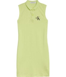 Женские спортивные платья cALVIN KLEIN JEANS Colour Block Short Sleeve Short Dress