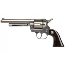 CPA TOY Revolver Cowboy 12 Shots-Silver