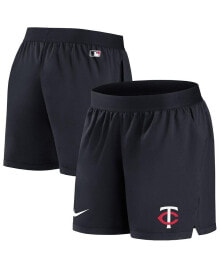 Nike women's Black Minnesota Twins Authentic Collection Team Performance Shorts
