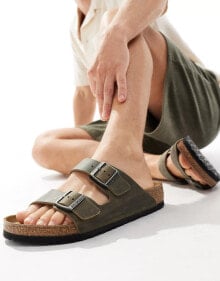 Черные мужские сандалии Birkenstock купить от $177