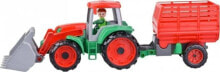 Lena Truxx Traktor z przyczepą do siana