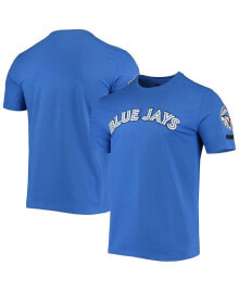 Купить синие мужские футболки и майки Pro Standard: Men's Royal Toronto Blue Jays Team Logo T-shirt