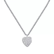 Ювелирные колье romantic steel necklace with heart Incanto SAVA03