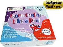 Купить настольные игры для компании Creativo: Creativo Learn English Like a Pro fiszki + gra B1