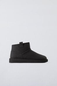 Sheepskin ankle boots