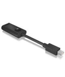Компьютерные разъемы и переходники iCY BOX IB-AC506 Mini DisplayPort HDMI Черный 70532