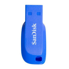 Sandisk Cruzer Blade 16GB USB флеш накопитель USB тип-A 2.0 Синий SDCZ50C-016G-B35BE