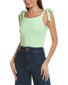 Купить женские свитеры JOOSTRICOT: Joostricot Tie-Shoulder Bodysuit Women's Green S