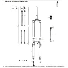 Forks for bicycles