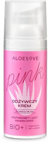 Pflegende Gesichtscreme für die Nacht - Aloesove Pink Nourishing Face Cream