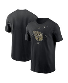 Nike men's Black Cleveland Guardians Camo Logo T-shirt