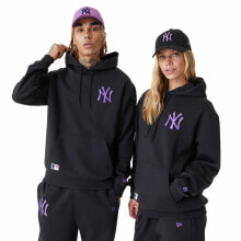 Unisex Hoodie New Era League Essentials New York Yankees Black