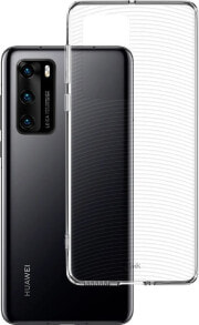 чехол силиконовый прозрачный Huawei P40 3MK