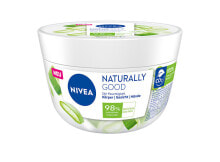 Органический крем для лица Nivea Moisturizing cream for face, body and hands Natura l ly Good (Cream) 200 ml