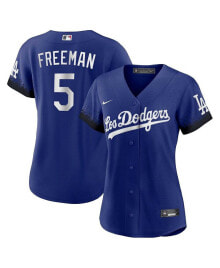 Nike women's Freddie Freeman Royal Los Angeles Dodgers City Connect Replica Player Jersey