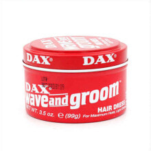 Воск и паста для укладки волос dax Cosmetics Wave &amp; Groom Паста для сильной фиксации и блеска волос 100 г