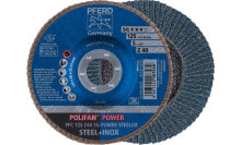 Шлифнасадки и аксессуары pFERD PFC 125 Z 40 SG POWER STEELOX шлифовальный расходный материал для роторного инструмента Металл