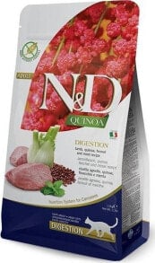 Cat Products farmina N&amp;D Cat quinoa digestion lamb &amp; fennel - Trawienie, z jagnięciną, quinoa, fenkułem i miętą 1,5kg