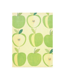 Trademark Global pablo Esteban Rows of Green Apples Canvas Art - 36.5