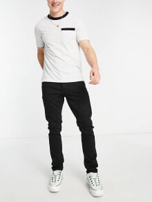 Купить мужские джинсы ONLY & SONS: Only & Sons slim fit stretch jeans in black