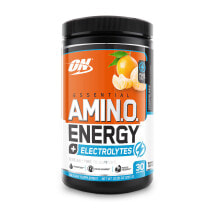 Аминокислоты Optimum Nutrition Essential Amin.o. Energy plus Electrolytes Энергетический комплекс с аминокислотами и электролитами  285 г