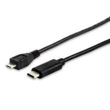 Купить запчасти и расходные материалы для мототехники Equip: EQUIP USB C To USB B Cable 1 m