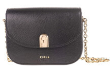 Купить женские сумки Furla: Черная женская сумка Furla Mini BAONACO-ARE000-O6000