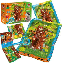 Детские развивающие пазлы roter Kafer Puzzle detektyw Forest story RK1080-04