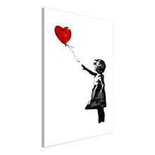 Wandbild Girl with Balloon (Banksy)