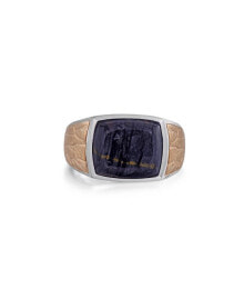 Купить мужские ювелирные кольца и перстни LuvMyJewelry: Кольцо LuvMyJewelry Picture Agate Signet MEN's AGATE SILVER.