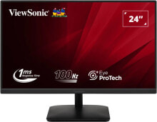 Купить мониторы Viewsonic: ViewSonic LED monitor - Full HD - 24inch - 250 nits - resp 1ms - non-glare - incl 2x2W - 24"