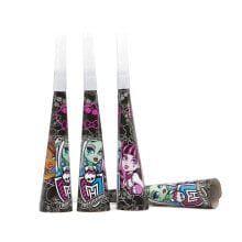 ATOSA 4 Bugles Pack 20 Cms Monster High Birthday Trumpets