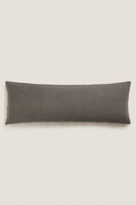Washed linen cushion cover