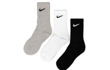 Nike Everyday Lightweight Crew Socks logo运动高帮袜子情侣款 6双装 多色 / Носки Nike Everyday Lightweight Crew Socks SX7676-901