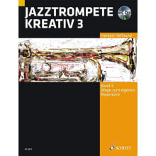 Schott Music Jazztrompete kreativ 3 Herbert Hellhund, Buch/CD