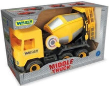 Wader Middle truck - Yellow concrete mixer (234576)