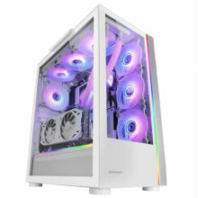 Компьютерные корпуса для игровых ПК блок полубашня ATX Galileo Mars Gaming MCULTRA XXL Premium Белый RGB