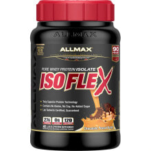 Сывороточный протеин AllMax Nutrition IsoFlex Pure Whey Protein Isolate Изолят сывороточного протеина со вкусом шоколадного арахисового масла  907 г