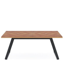 Tribesigns dining Room Table for 6, Industrial 63