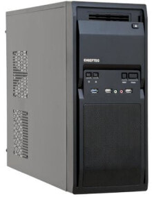 Компьютерные корпуса для игровых ПК chieftec LG-01B-OP системный блок Midi Tower Черный