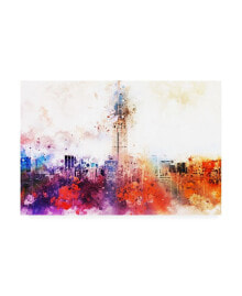 Trademark Global philippe Hugonnard NYC Watercolor Collection - Empire Skyline Canvas Art - 36.5