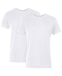 Купить мужские футболки и майки Hanes: Originals Ultimate Men's SuperSoft Crewneck T-Shirts, White, 2-Pack