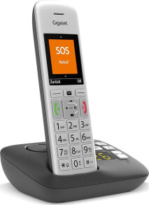 Telefon stacjonarny Gigaset Gigaset E390A, analogue telephone (silver/black)