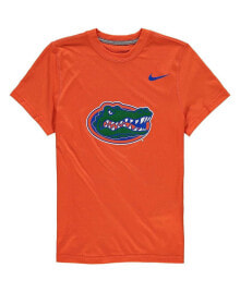 Nike big Boys Orange Florida Gators Logo Legend Dri-FIT T-shirt