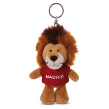 NICI Lion T-Shirt Madrid 10 cm Key Ring